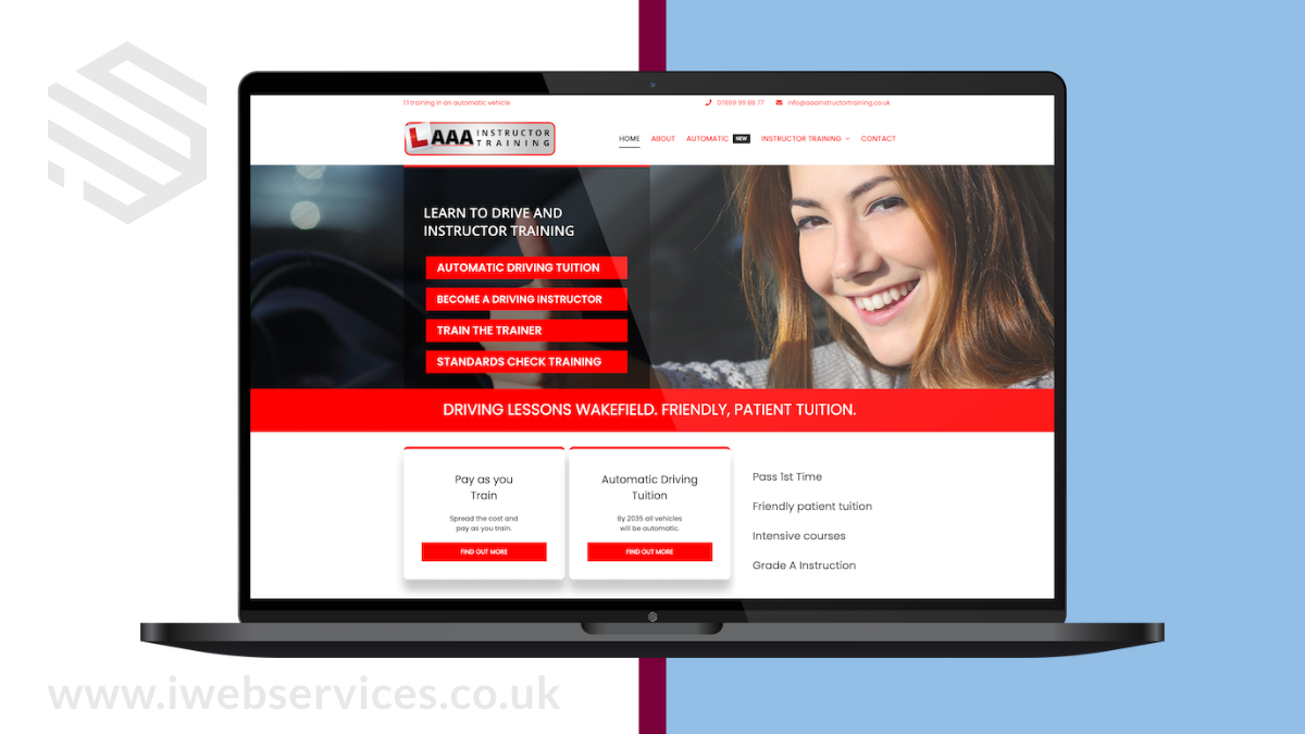 Driving Instructor Website