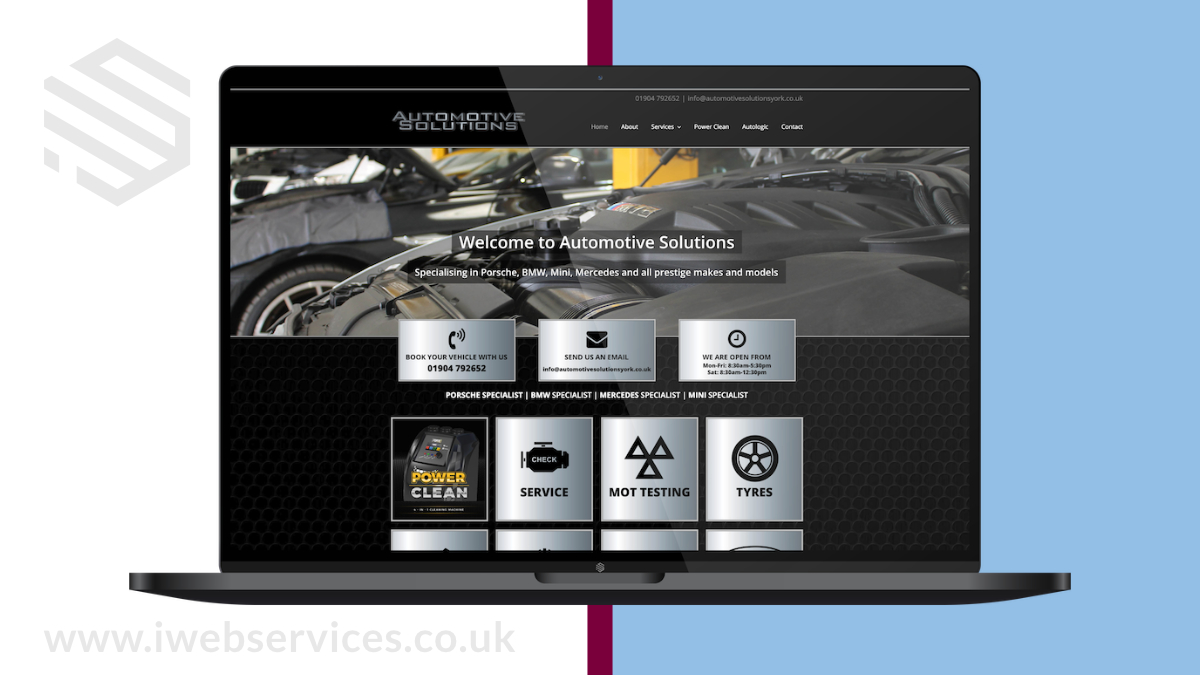 Car Repair Garage Website