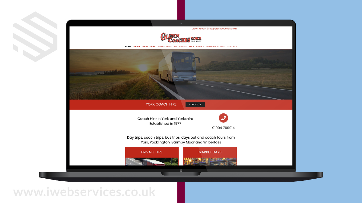 Coach Tour Website