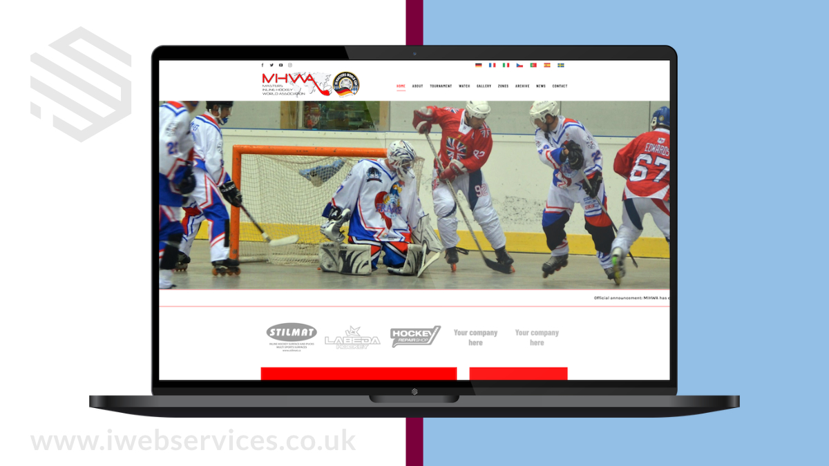 Sports Organisation Website