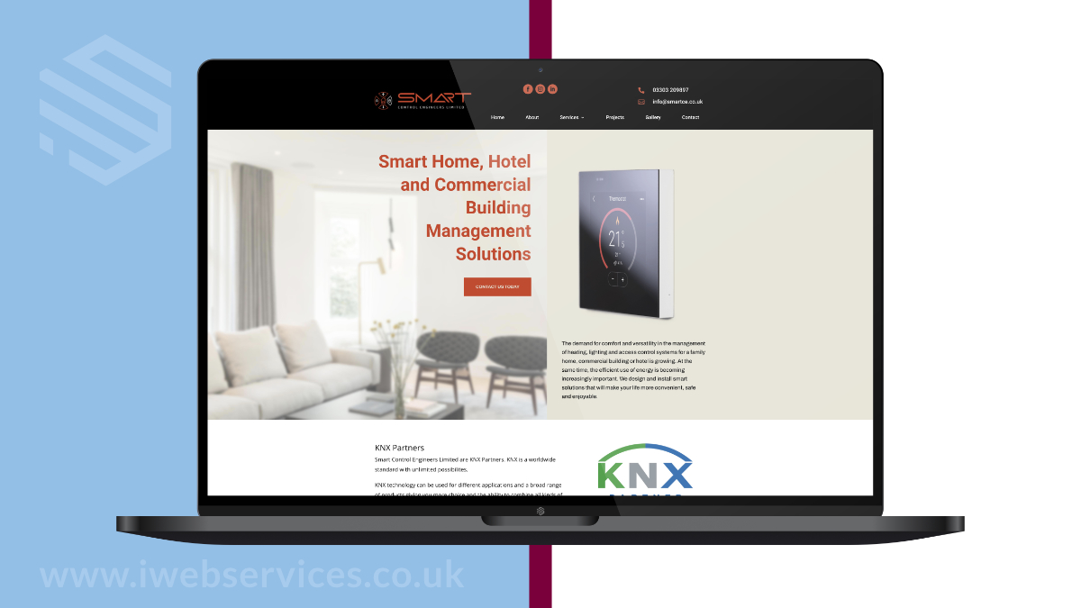 Smart Home Engineers Website