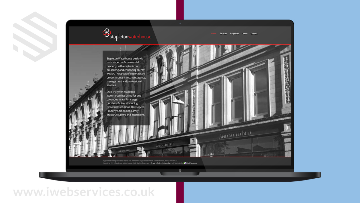 Commercial Property Consultant Website